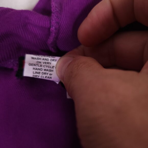 Rising Tide Purple Patchwork Embroidered Zip Up Jacket Hoodie Womens 1X Boho - Picture 12 of 13